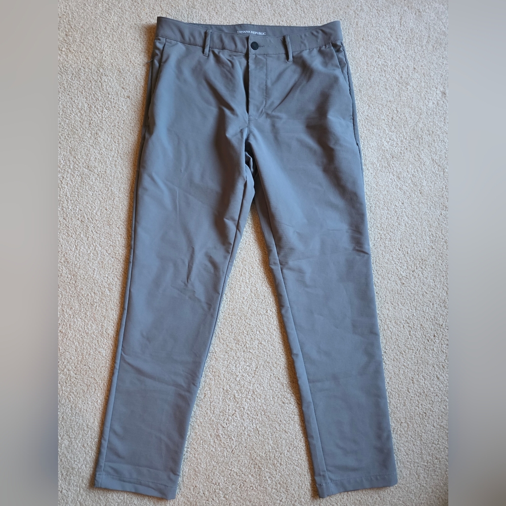 Banana Republic Men's Light Gray Chinos